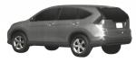 Honda CR-V Patent Drawings 2012 года